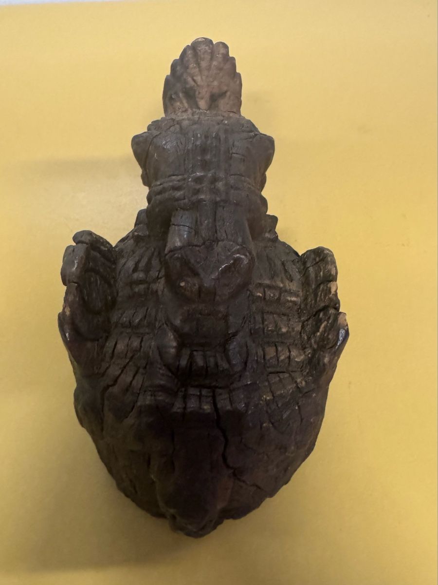 Skulpturen & Statuen: Antike Holz Skulptur  – Gebraucht aus Schlieren von Freundlich02