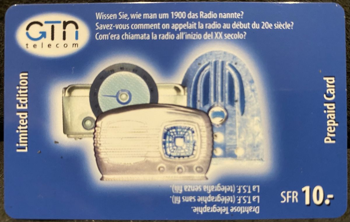 Telefon- & Taxkarten: Carte – Gebraucht aus Lausanne von babacard10