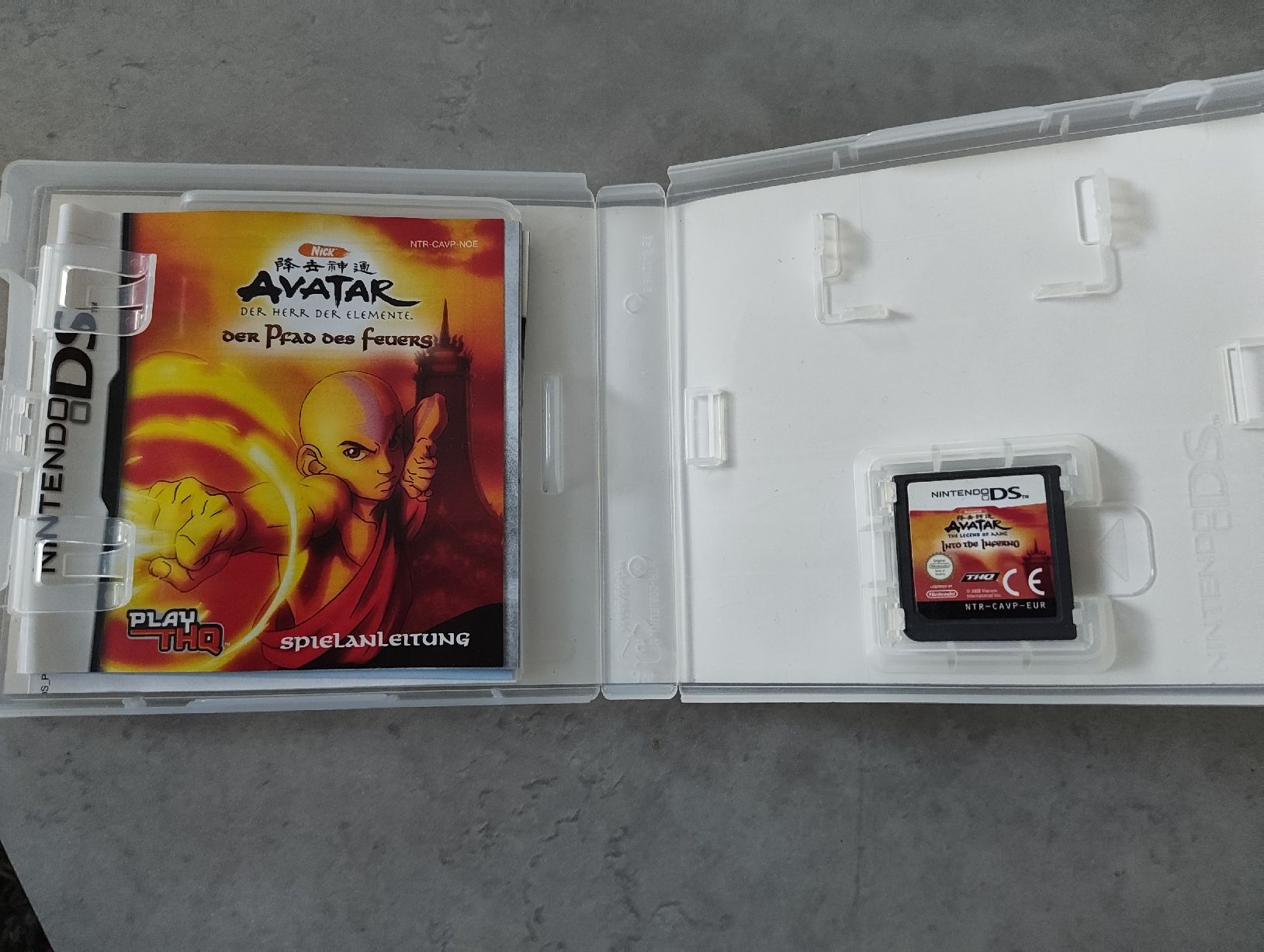 Nintendo Giochi: Avatar: Der Herr des Feuers - Nintendo DS – Usato da Giswil venduto da zxonai 1