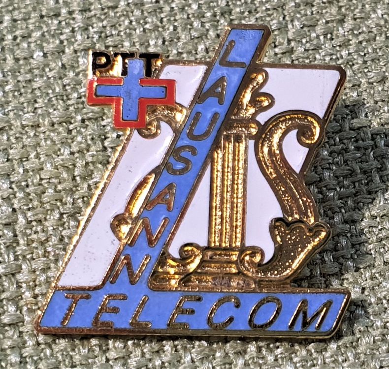 O593B - Pin Die Post PTT Telecom Lausanne Harfe | Kaufen auf Ricardo