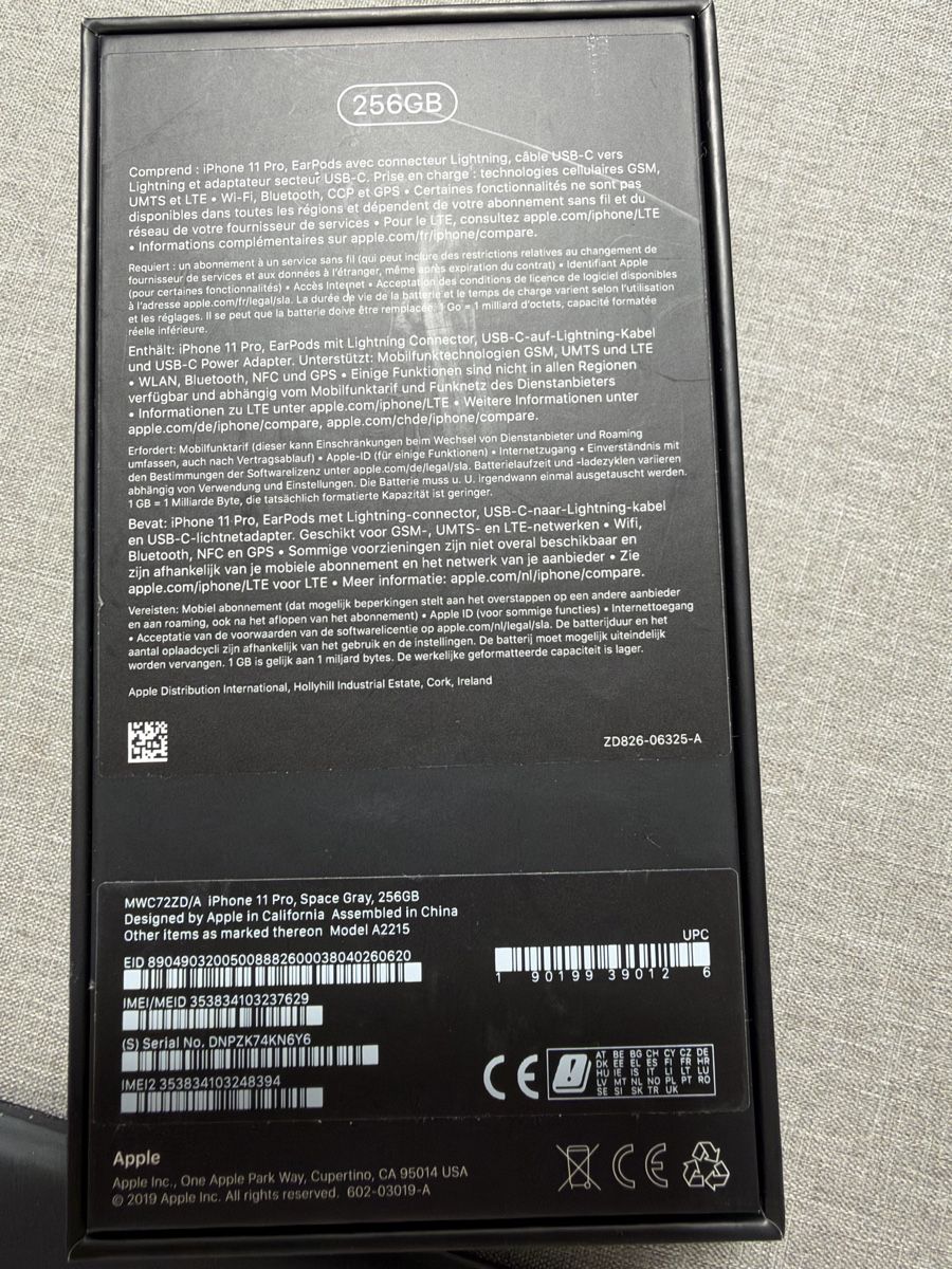 Apple Handys / Smartphones: Apple iPhone 11 Pro – Gebraucht aus Dietikon von Eveline1974 2