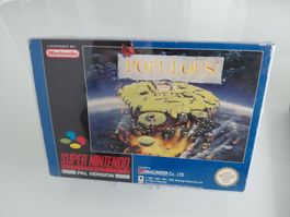 Populous, SNES, mit OVP