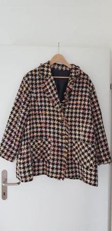 Elegante Tweed Jacke- Grösse 46 neuwertig