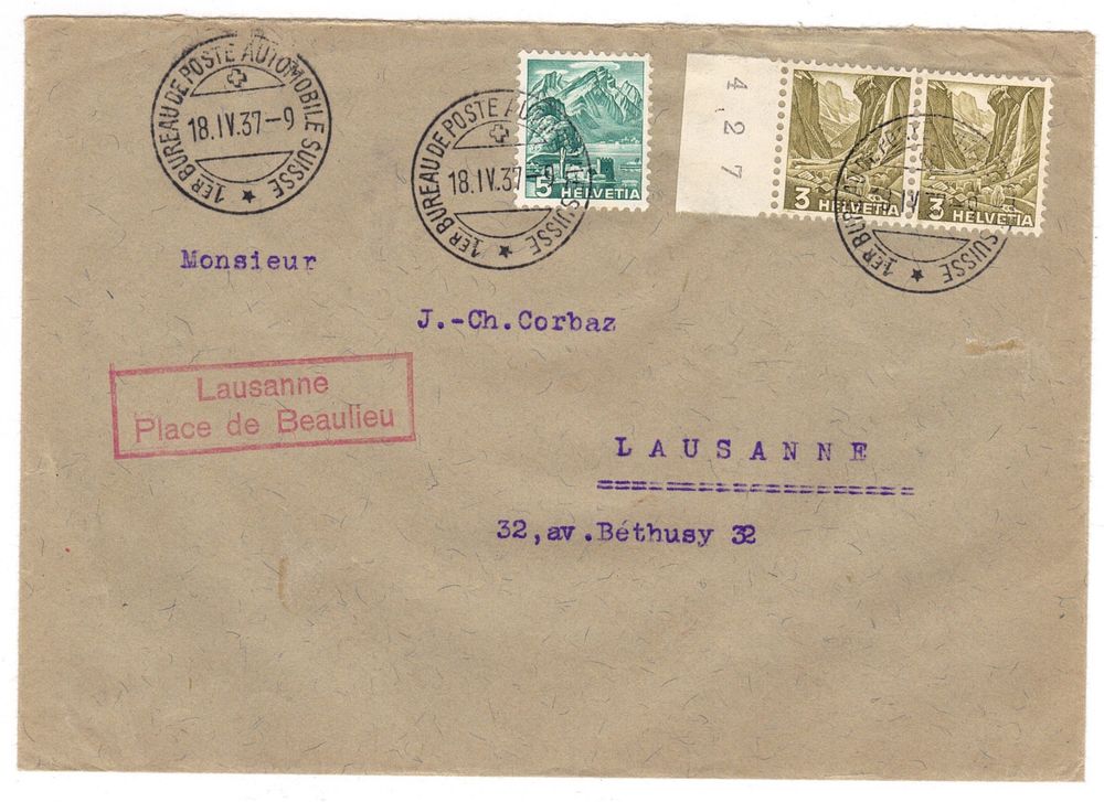 Lettres écrites De Lausanne, Première Et Deuxième Partie: Bon