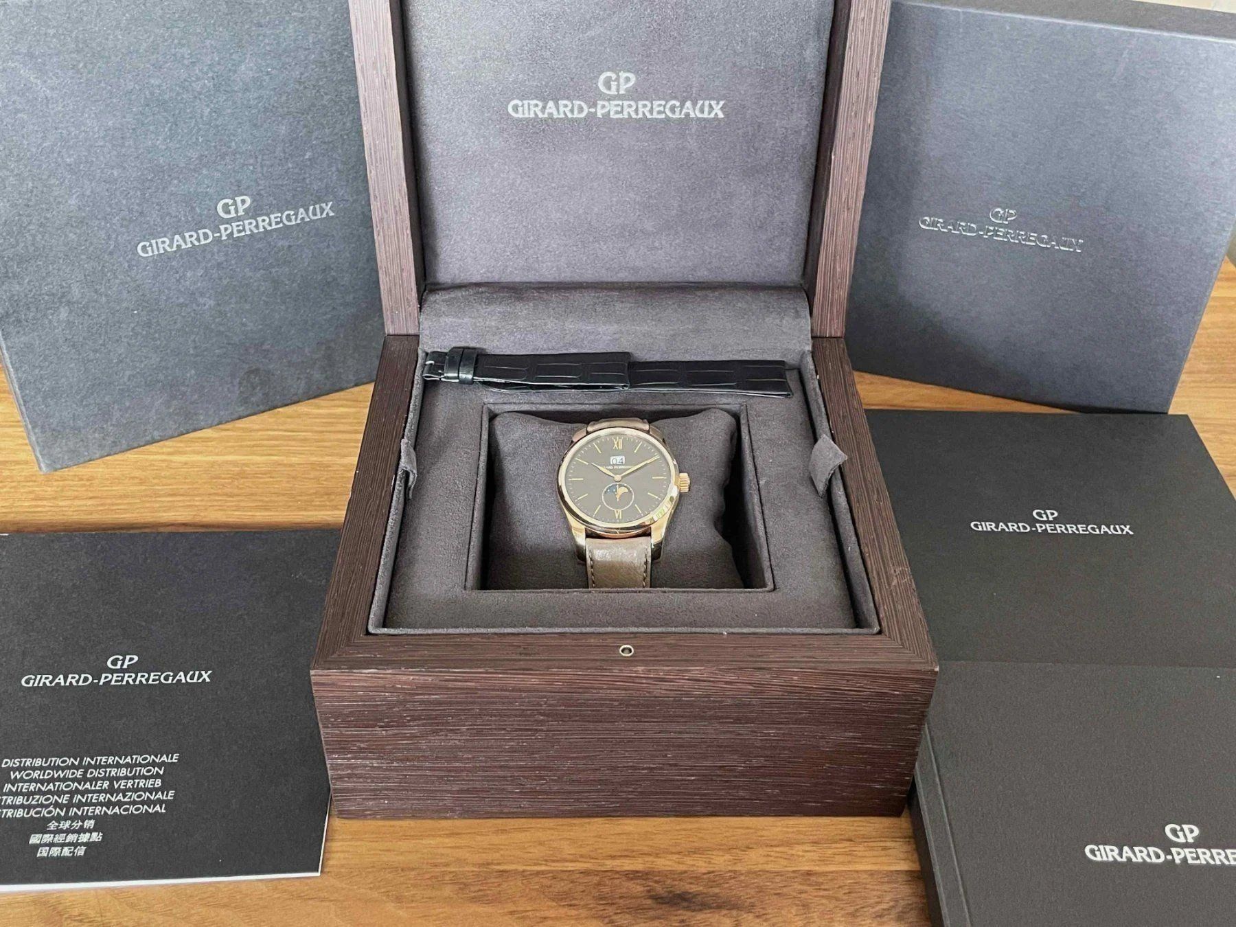 Girard-Perregaux Orologi: Girard Perregaux 1966 Large Date Moonphase - 18k Gold – Nuovo (secondo la descrizione) da Thalwil venduto da LeCh1ffre 2
