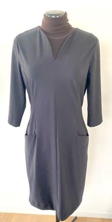 JANE LUSHKA „Martinas“Jersey-Kleid/Schwarz/Gr.S-Knitterfrei