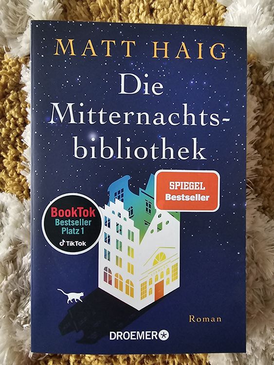 Matt Haig Die Mitternachtsbibliothek, Roman, Top Zustand (Gebraucht