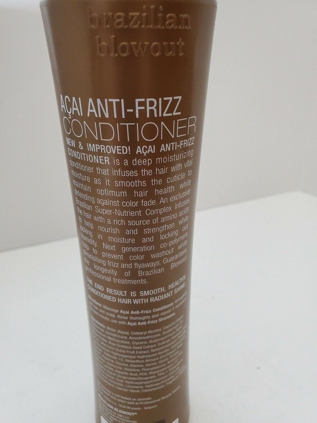Prodotti di pulizia: Brazilian Blowout Acai Conditioner – Nuovo e nell'imballaggio originale da Luzern venduto da Womeninred 1