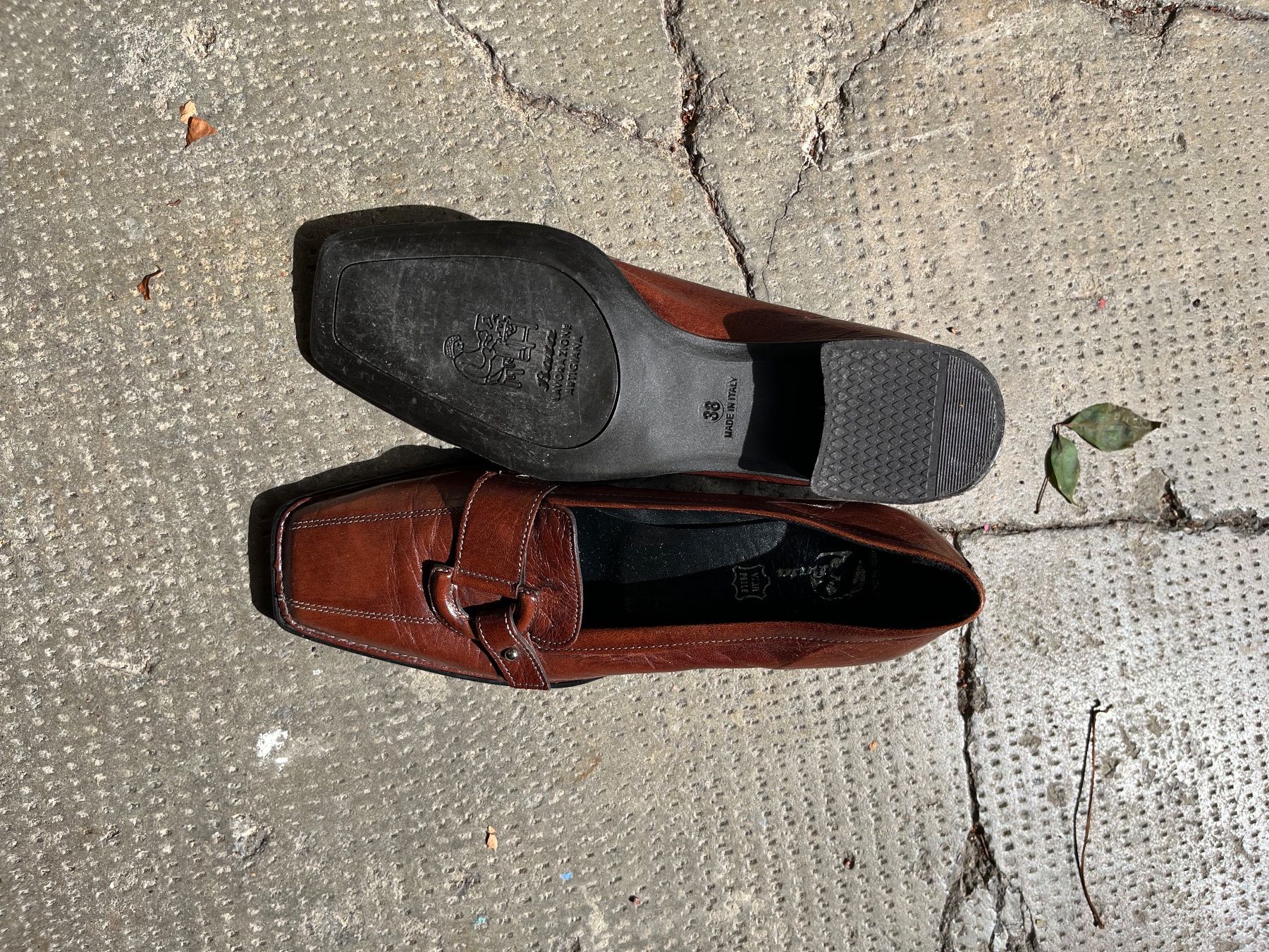 Scarpe da donna: Braune Leder Loafers Gr. 38 – Usato da Basel venduto da thi_7n89 2
