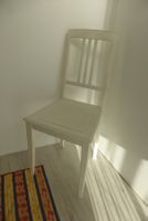 Jugendstil Stuhl, weiss - Shabby chic