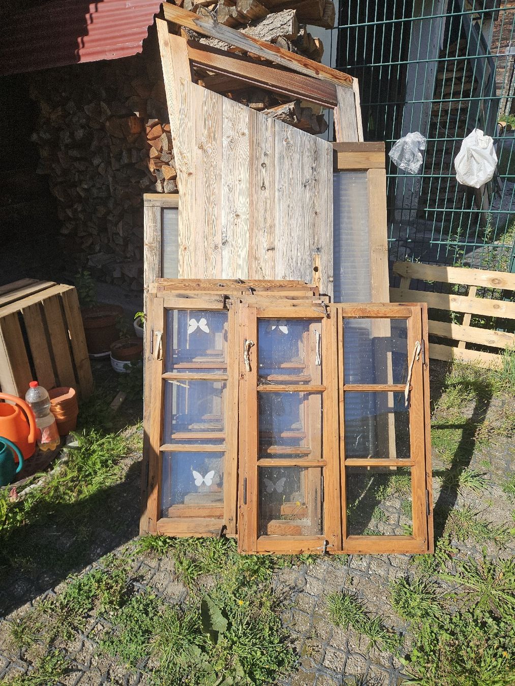 Finestre: alte Fenster mit Rahmen – Usato da Reckingen VS venduto da gommi61 1
