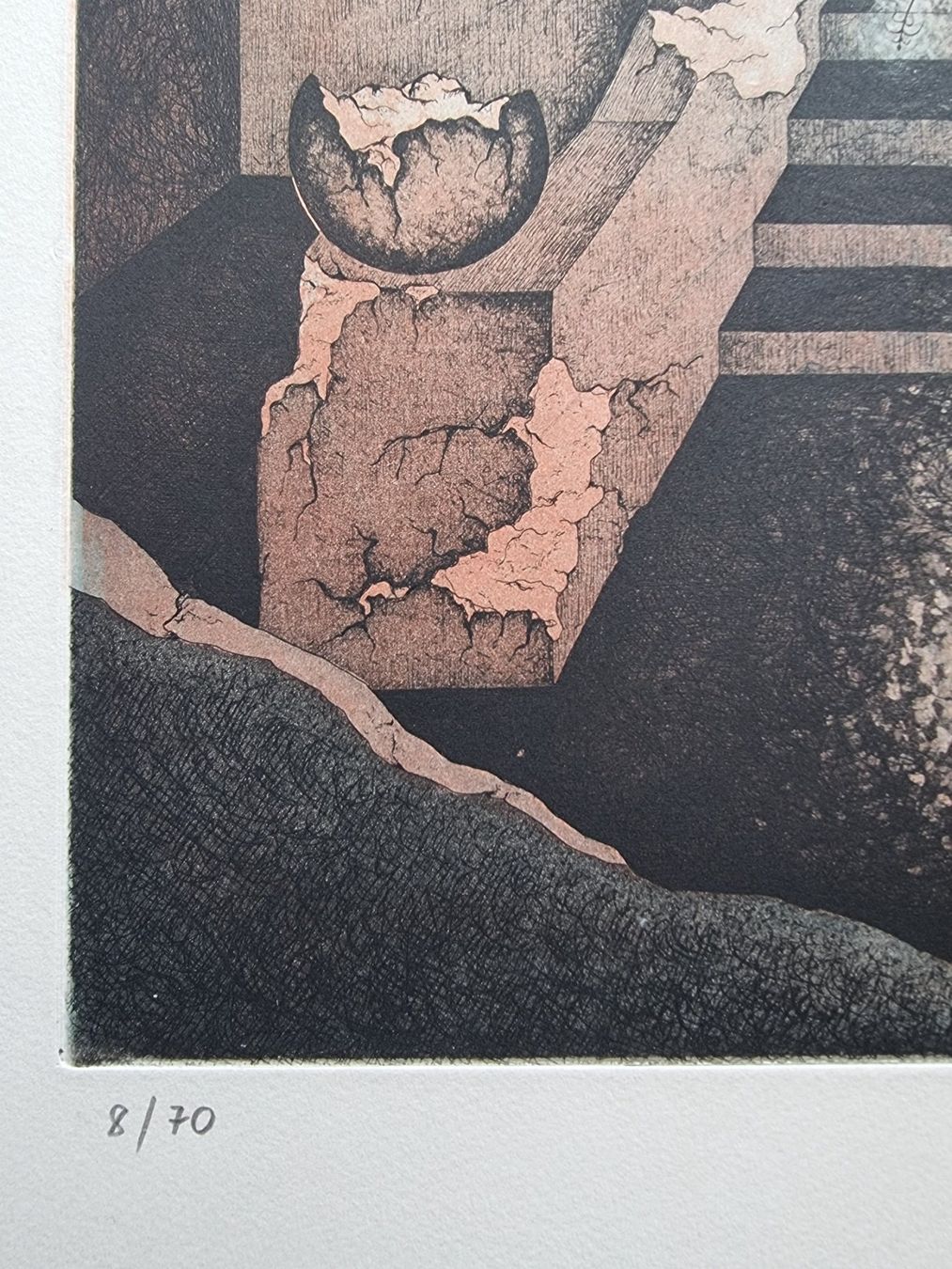 Grafica & Litografie: EBNER MARKUS RADIERUNG SIGNIERT NUMMERIERT – Usato da Gersau venduto da kunst-online 5