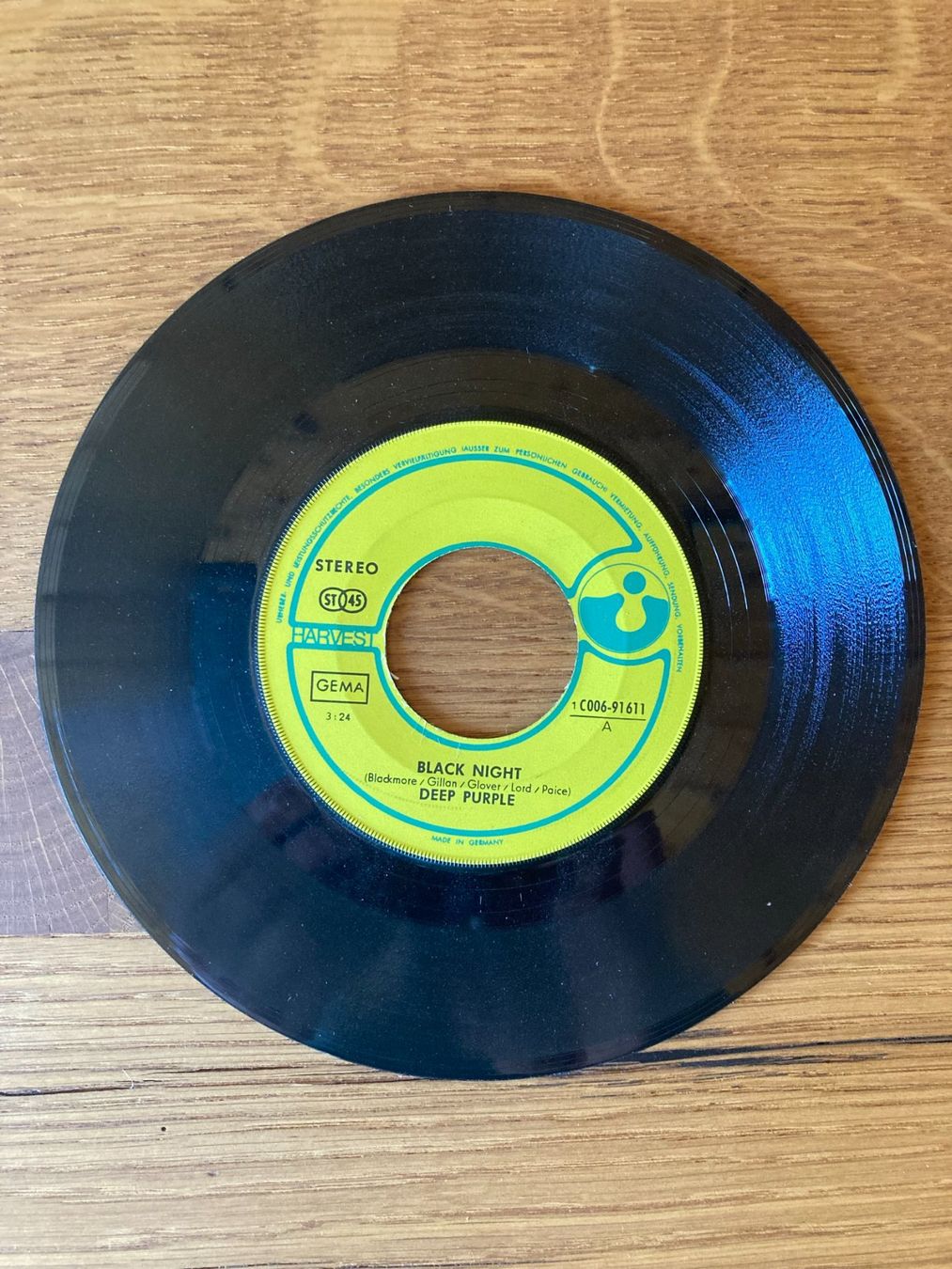 Dischi in vinile: Deep Purple "Black Night" – Usato da Unterlangenegg venduto da Bricalla 1