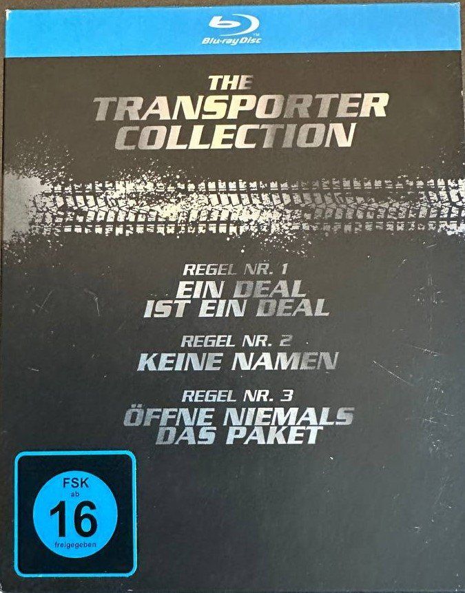 Tutti i DVDs: The Transporter Collection Blu-ray Filme Action – Usato da Beringen venduto da Mantafisch1