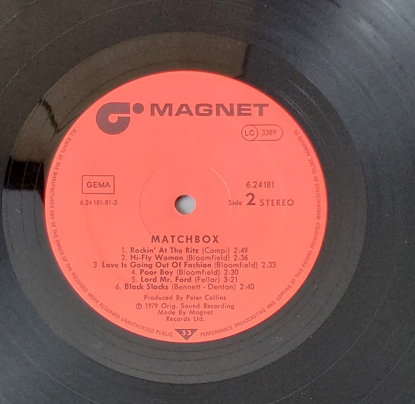 Schallplatten: LP - MATCHBOX – Gebraucht aus Steckborn von Quo7 2