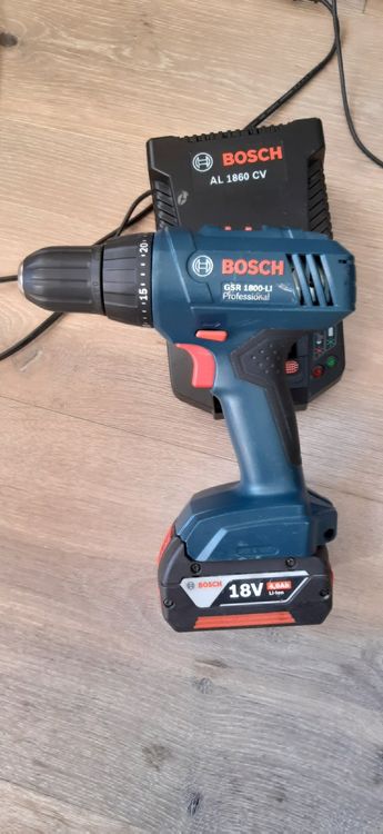 Akku-Bohrschrauber Bosch GSR 1800-LI | Kaufen auf Ricardo