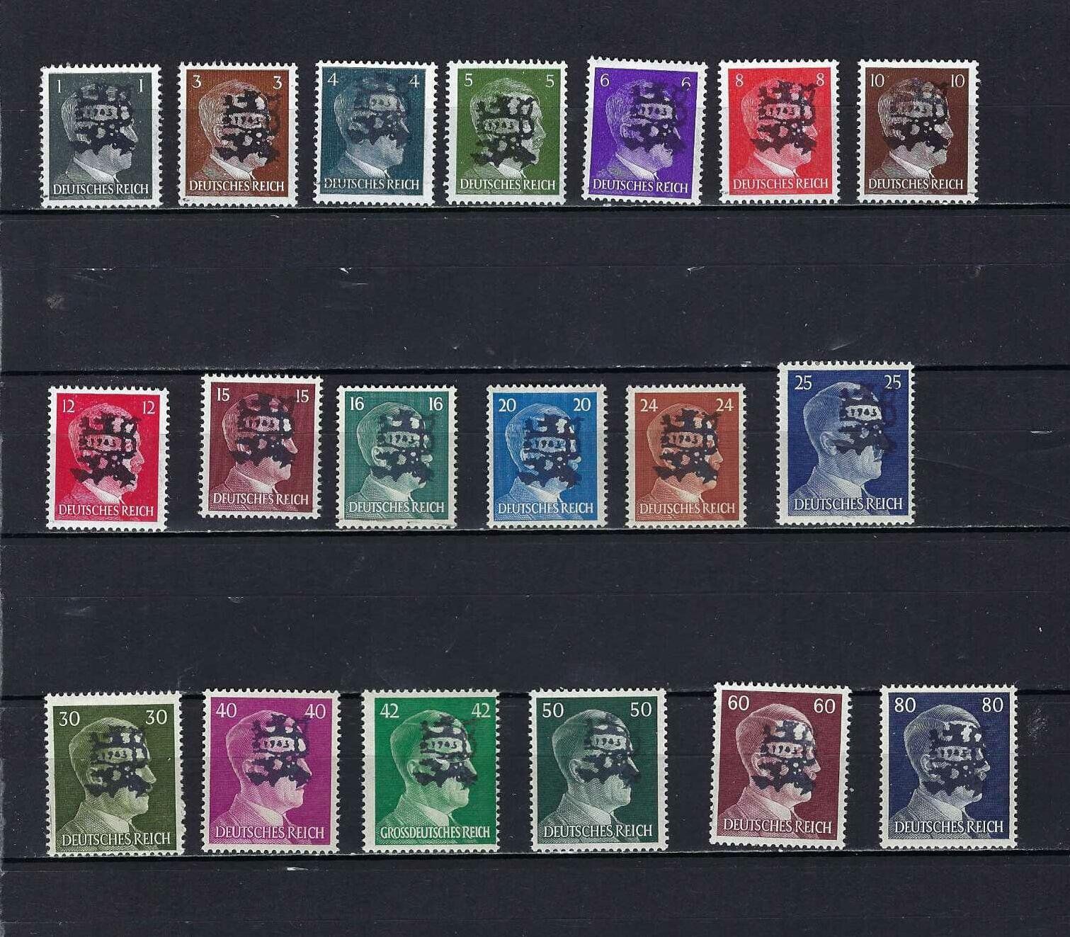 Alle Briefmarken: WKII Besetzung ** – Neu und originalverpackt aus Altstätten SG von Nandodax