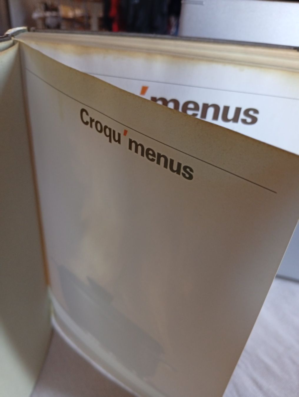 Libri: Croqu'menus – Usato da Perrefitte venduto da 36B 2