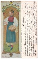 Bern, Pfeilerfigur im Kornhauskeller, gelaufen 1902