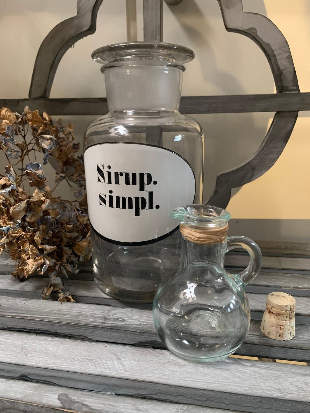 Accessori da laboratorio: Apothekerflasche, Glasbehälter sirupus Simplex, Stopfenglas – Usato da St. Gallen venduto da Miousch 4