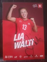 Lia Wälti - handsignierte SFV Karte - ⚽🏆