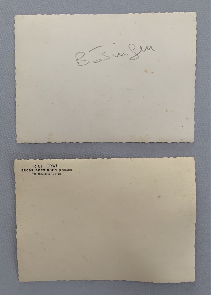 Cartoline postali: Photos Schweiz - Bösingen FR – Usato da Düdingen venduto da polytropon_5 2