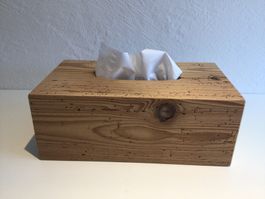 Kosmetiktuch Box Altholz