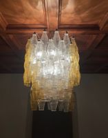 Carlo Scarpa 'Poliedri' chandelier Kronleuchter Design