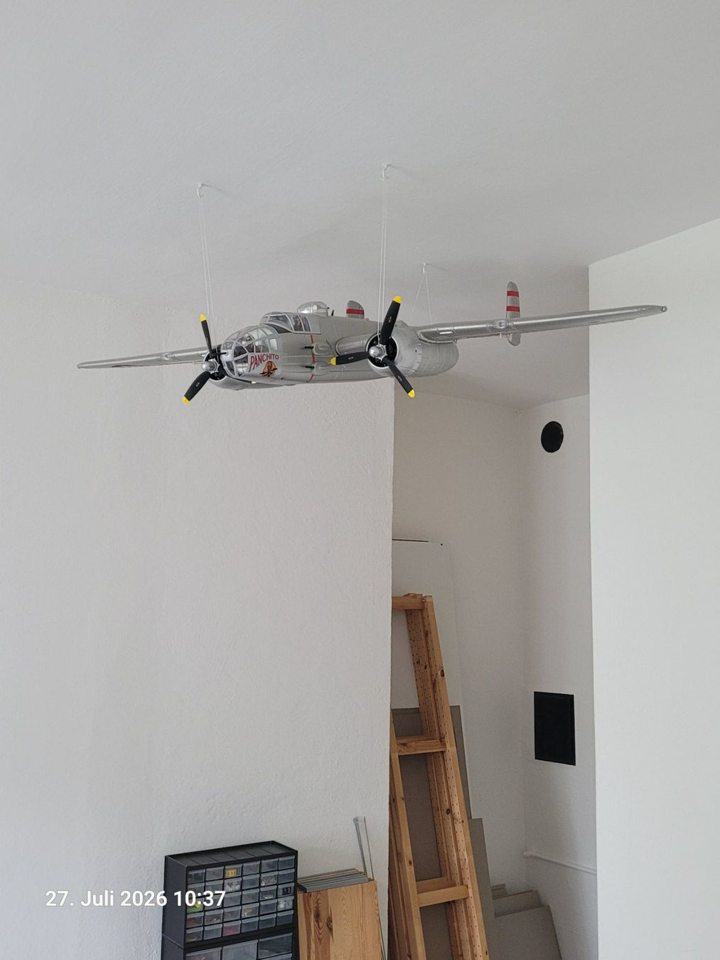 FMS RC Modellbau: FMS B-25 MITCHEL EPO MODELL PNP SILBER – Neu (gemäss Beschreibung) aus Solothurn von Muse1998 1
