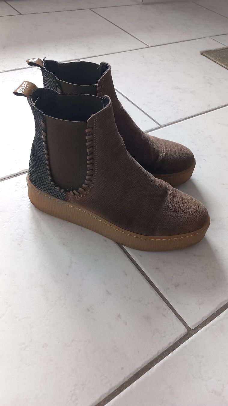 Scarpe da donna: Stiefelette gr 38 TANGO braun – Usato da Eggersriet venduto da Taylorjam 3