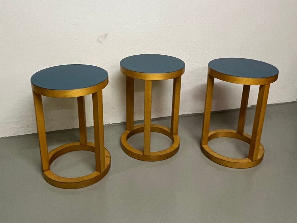 Horgen Glarus Sgabelli: Horgenglarus Designklassiker 1960er Lounge Hocker – Usato da Schaffhausen venduto da naxoki 9