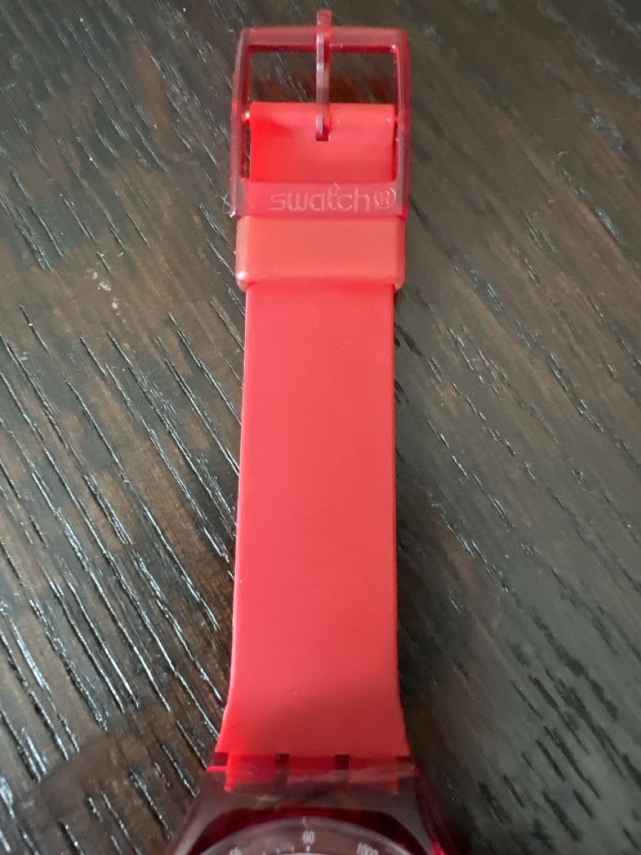 Swatch Uhren: Swatch Chrono (SCR101) Le Rouge – Neu und originalverpackt aus Künten von Spike17 2