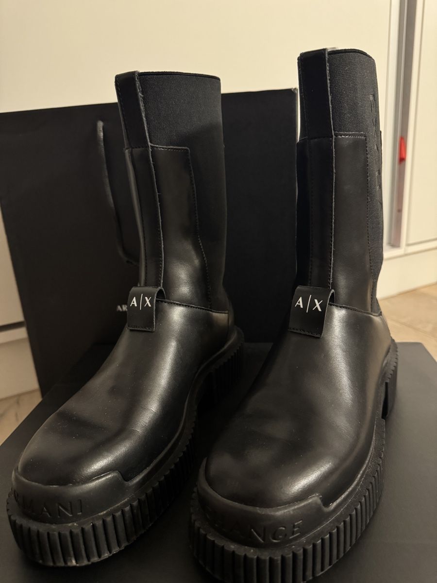 Scarpe da donna: Armani Exchange Stiefel – Nuovo (secondo la descrizione) da Lotzwil venduto da meeli0608 4