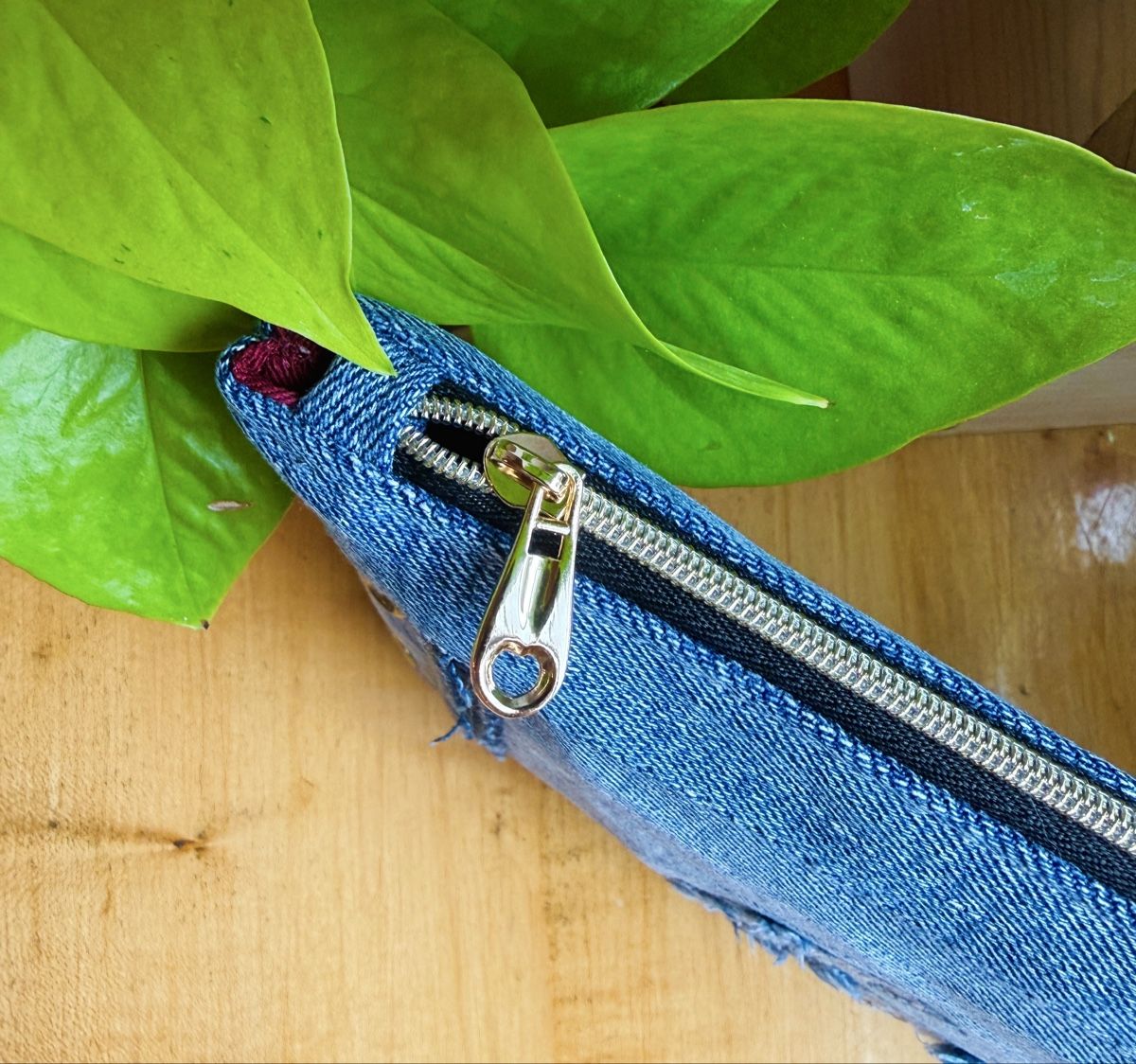 Borse: Denim Clutch - Handgemacht – Nuovo (secondo la descrizione) da Wald ZH venduto da crafted_by_nama 2