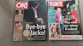 Michael Jackson/2 Illustrierte zu seinem Tod: 25. Juni 2009