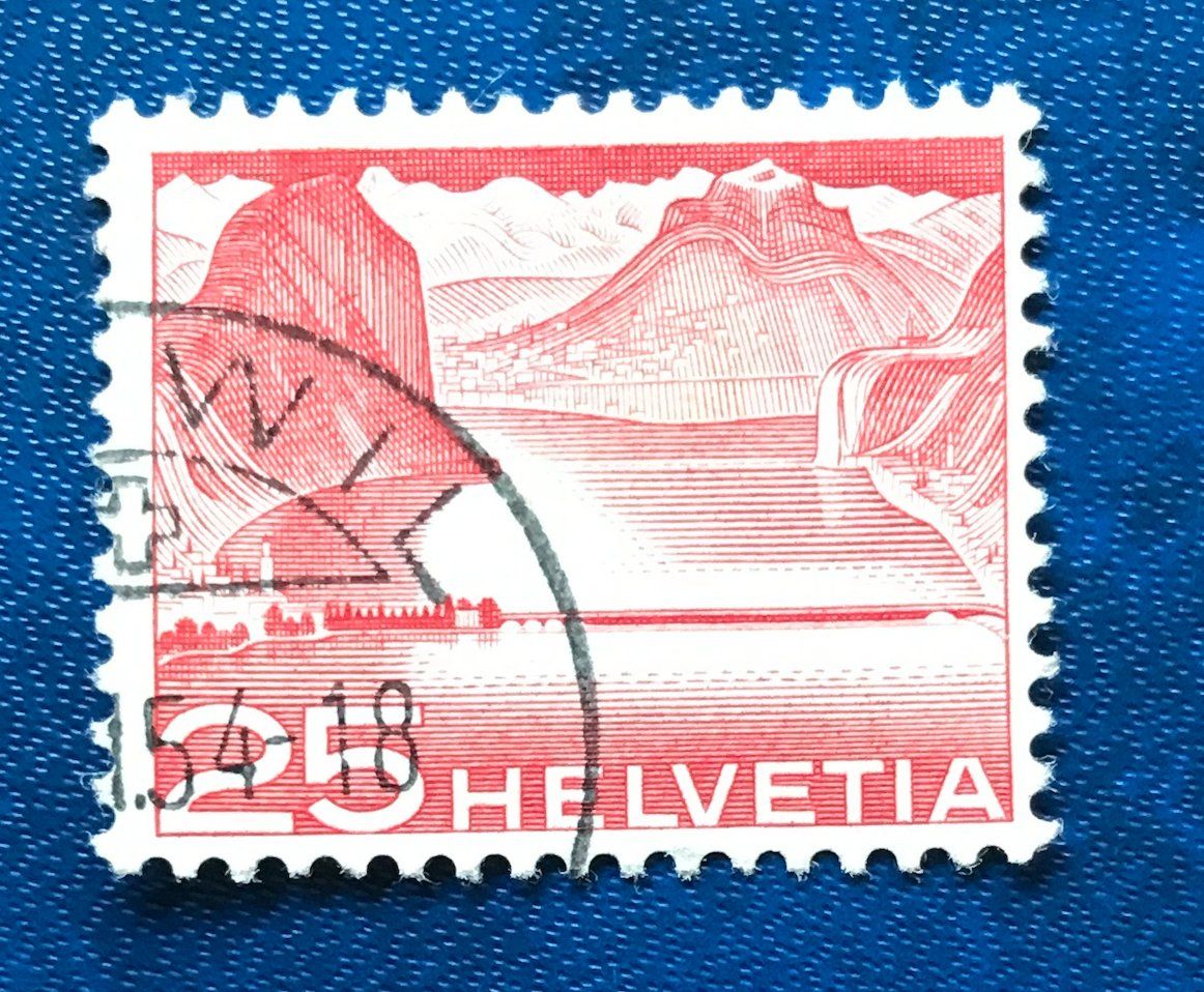 Alle Briefmarken: Nr.302 Technik und Landschaft GESTEMPELT     – Gebraucht aus Aarau von Billa007
