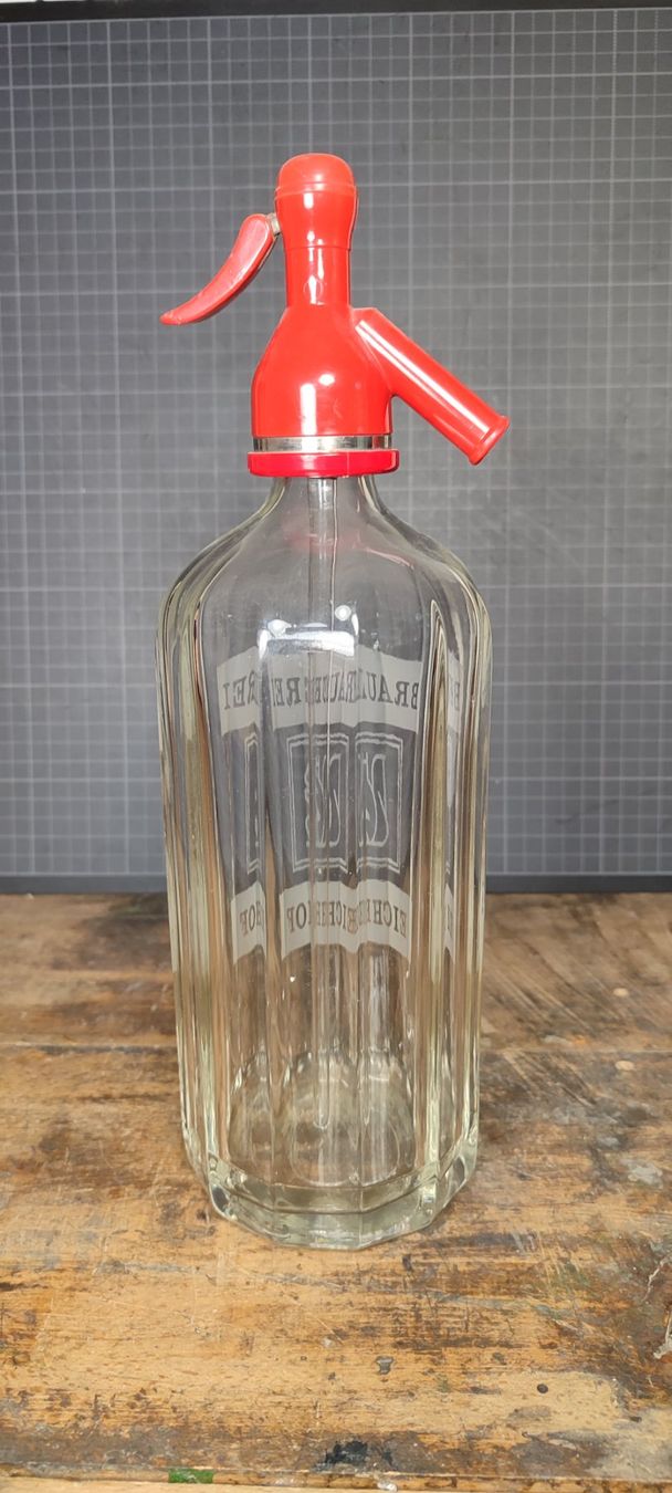 Eichhof Bottiglie: Wunderschöne alte Syphon/Sodaflasche Eichhof Luzern – Usato da Gelterkinden venduto da MYSTOREFORYOU4460 1