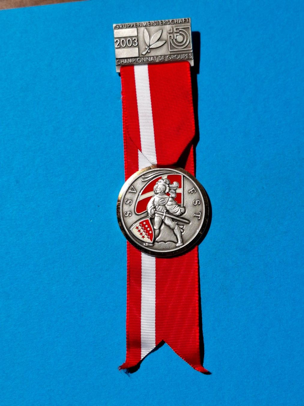 Medaglie: Bannerträger Wallis 2003 (N77) – Usato da Schwanden GL venduto da Suvorov 2