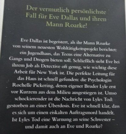 Libri: J.D. Robb "So böse sein Ende" - – Usato da Wetzikon ZH venduto da strubeli024 1