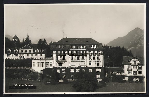 Ansichtskarten: Seelisberg, Blick auf das Hotel Bellevue – Gebraucht aus Berlin von bartko-reher