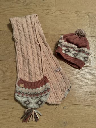 Mayoral Knitted Beanie Hat & Scarf Set for Girls