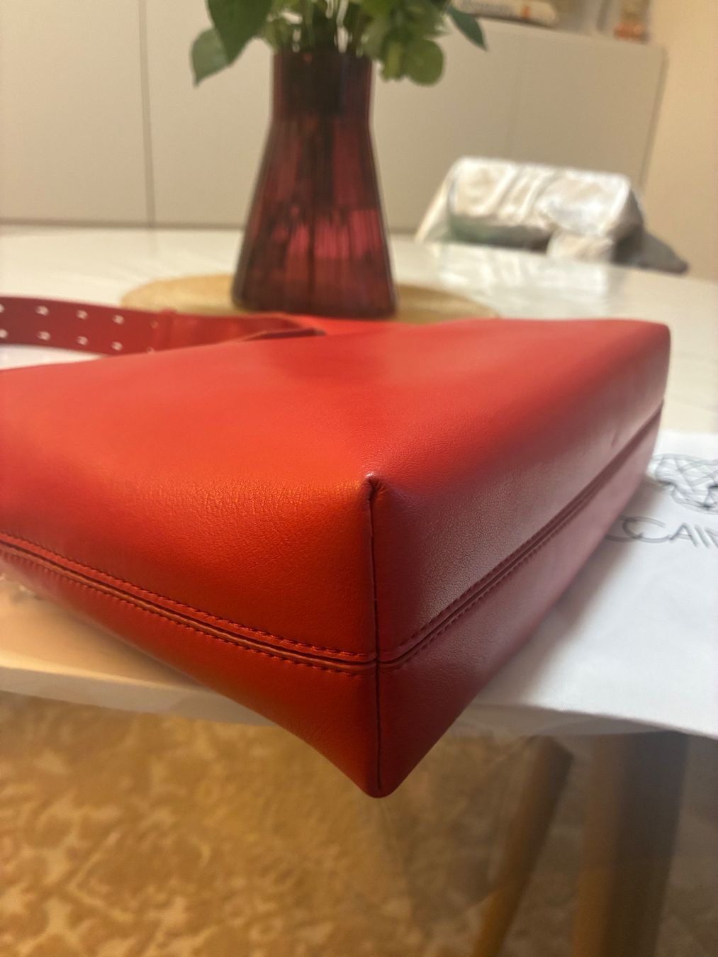 Marc Cain Taschen für Damen: Borsa a spalla rossa MARC CAIN – Gebraucht aus Zürich von fra_8fn2 2