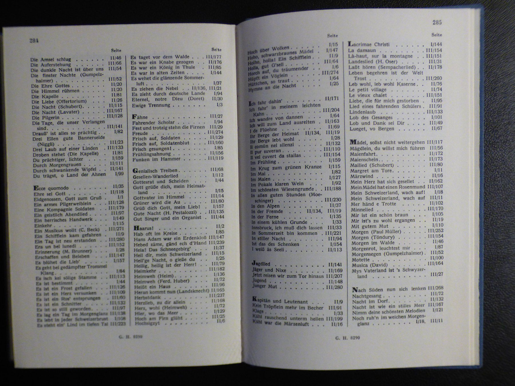 Libri: LIederbuch – Usato da Münchenbuchsee venduto da enzian59 5