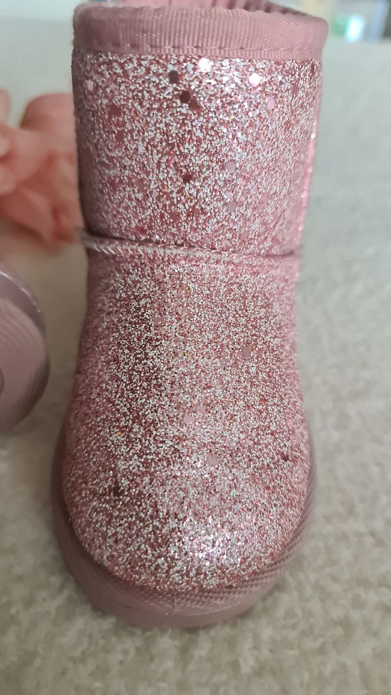 Scarpe per ragazze: Süsse Mädchen Winterstiefel Gr. 24 Rosa Glitzer – Usato da Zufikon venduto da Dadulka79 5