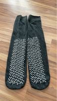 Anti-Rutsch Pflege-Socken dunkelgrau gebraucht