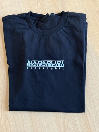 Napapijri T-Shirt Geographic Schwarz Gr. XL