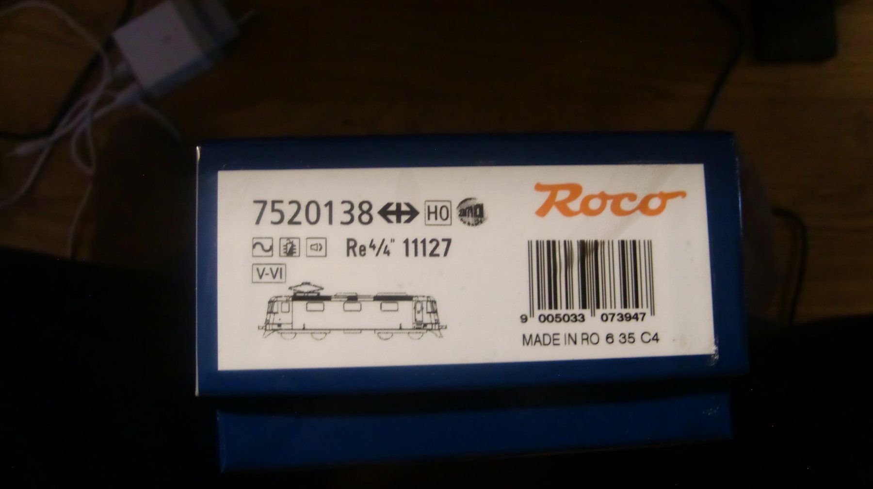Roco Modellini di ferrovie: Roco 7520138, Re4/4 V-VI 11127 – Nuovo e nell'imballaggio originale da Obergerlafingen venduto da danibutton 3
