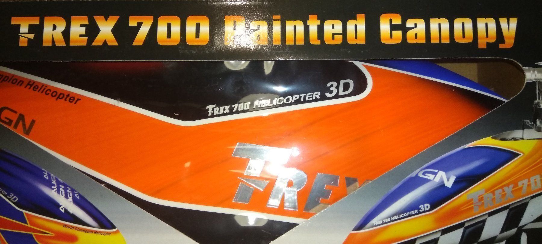 Align Modellismo RC: ALIGN T-REX 700 NITRO PAINTED   HAUBE – Nuovo e nell'imballaggio originale da Wolfhausen venduto da Didileo 1