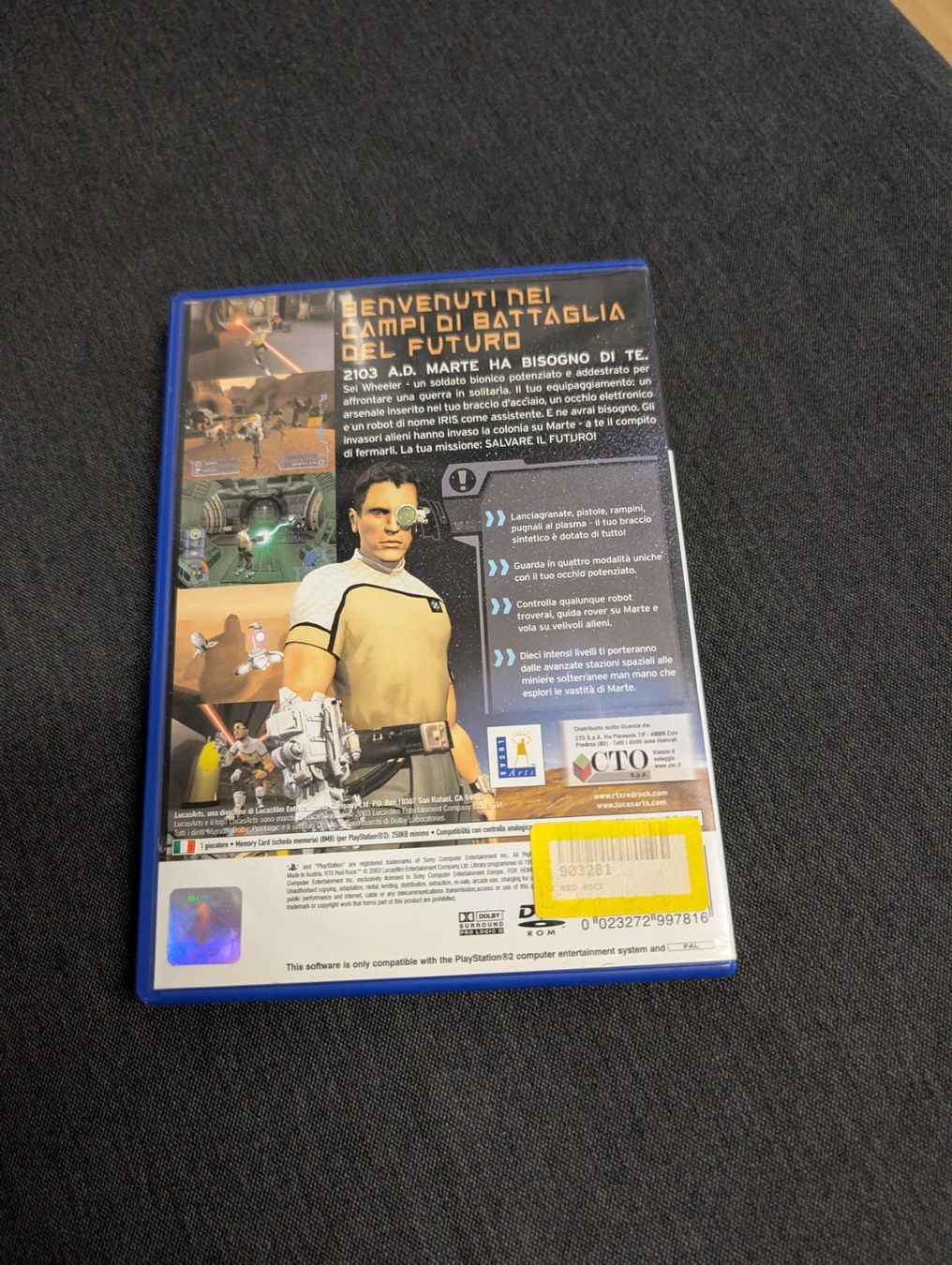 Giochi: Rtx red rock Sony playstation 2 – Usato da Giubiasco venduto da Ticinerd 1