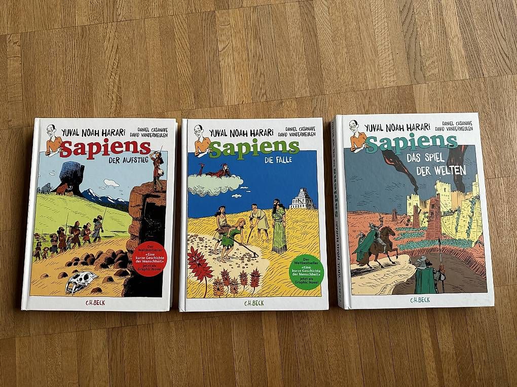 Fumetti: 3 Comicbände SAPIENS - Neuwertig – Usato da Aarau venduto da SUP3RMAR10